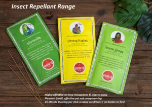 Insect repellent range