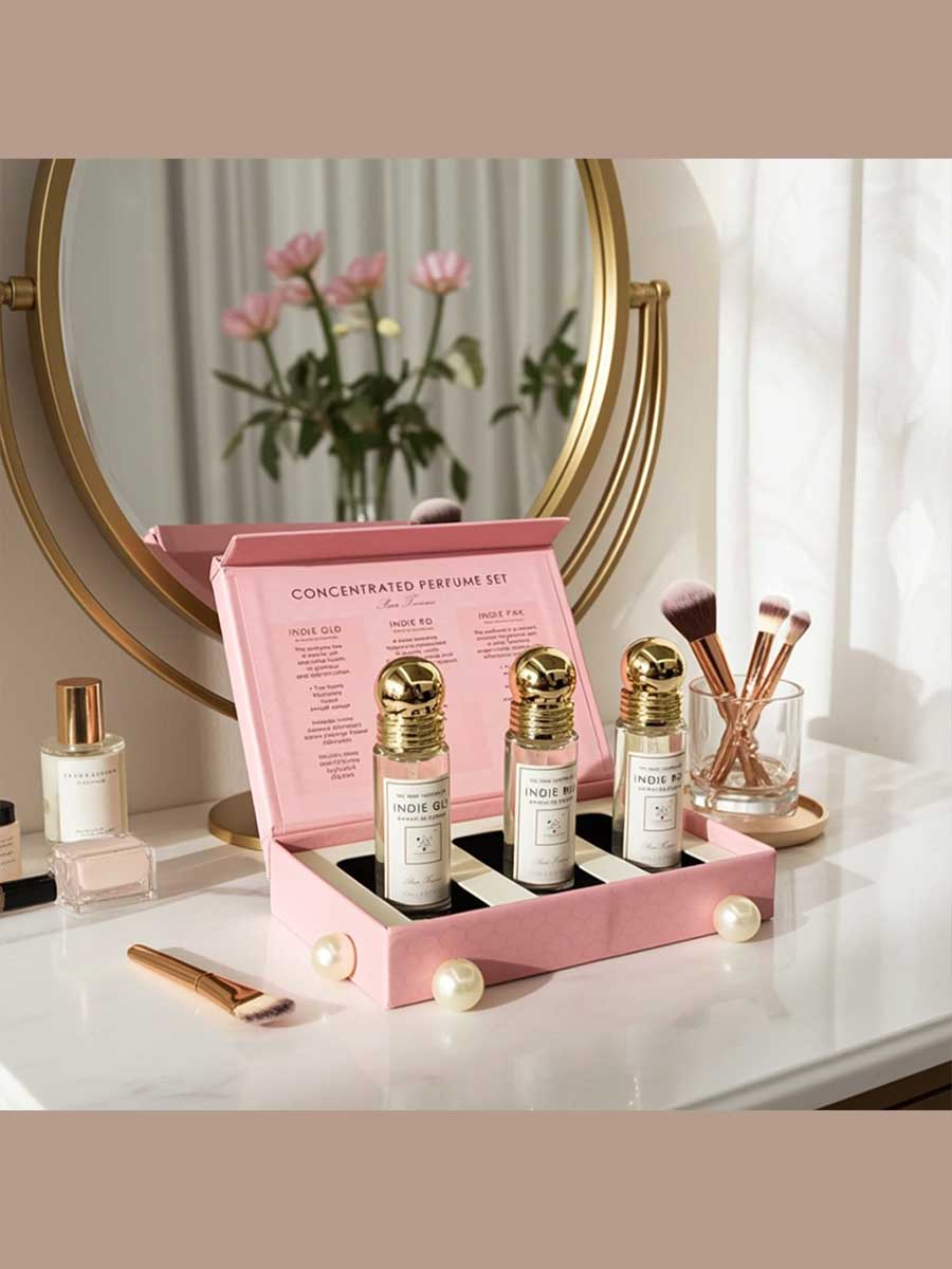 Perfume Set -Pour Femme ( INDIE GLD / INDIE RD / INDIE PNK )